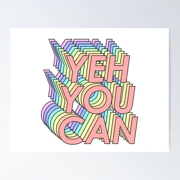 Item preview, YEH YOU CAN designed and sold by oddwonders.