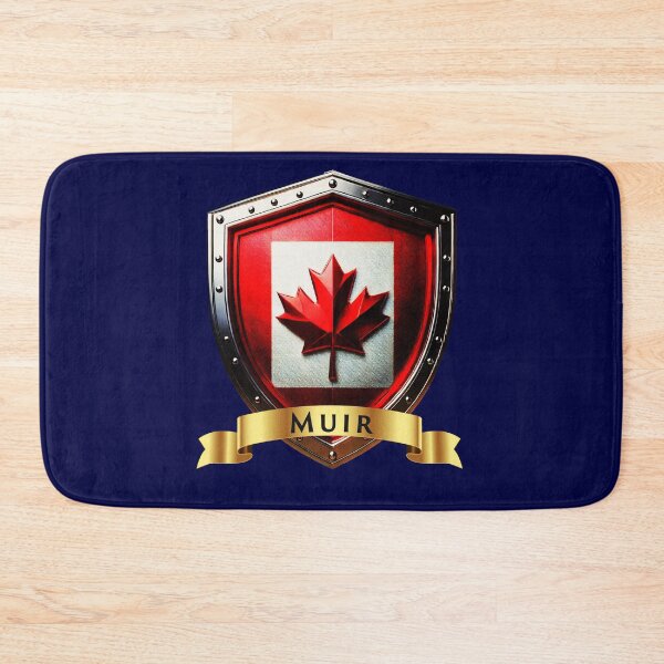 Item preview, Muir Family Canada Shield Maple Leaf Heraldry Crest designed and sold by Highlandkings.
