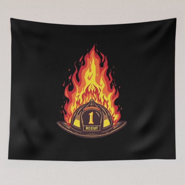 Item preview, Flashover – Firefighter Energy & Flames Design designed and sold by HT-Creative.
