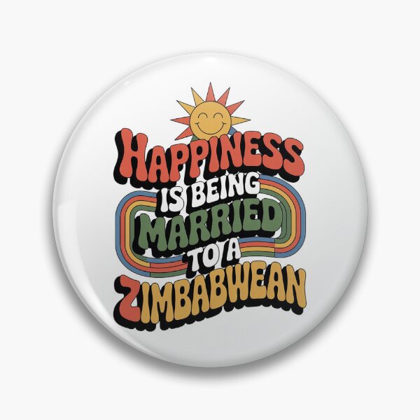 Item preview, Happiness Is Being Married To A Zimbabwean - zimbabwe, zimbabwean, zimbabwean flag, zimbabwe flag, africa, zimbabwean husband, for zimbabwean, zimbabwean wife designed and sold by The Hobby Bunny.