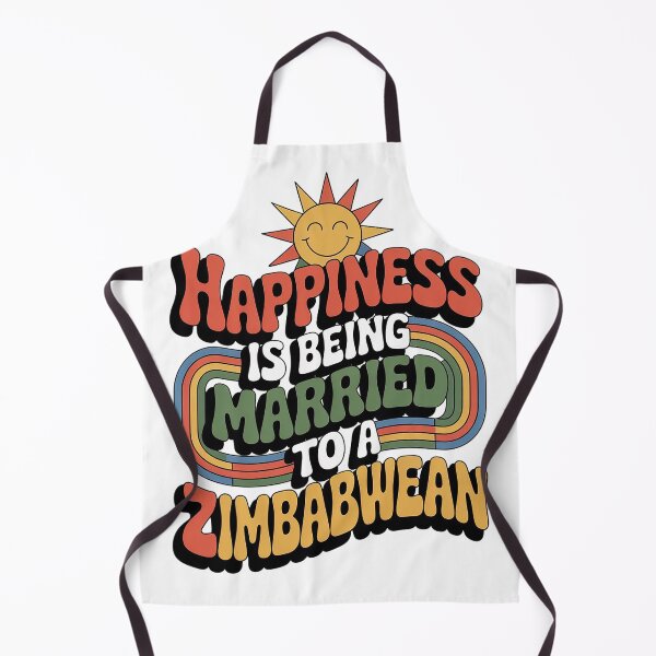 Item preview, Happiness Is Being Married To A Zimbabwean - zimbabwe, zimbabwean, zimbabwean flag, zimbabwe flag, africa, zimbabwean husband, for zimbabwean, zimbabwean wife designed and sold by The Hobby Bunny.