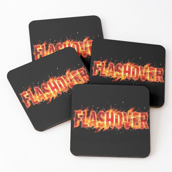 Item preview, Flashover – Firefighter Energy & Flames Design designed and sold by HT-Creative.