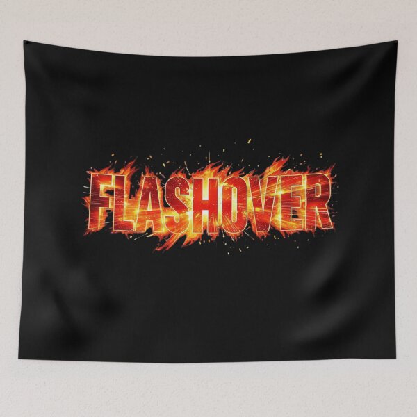 Item preview, Flashover – Firefighter Energy & Flames Design designed and sold by HT-Creative.