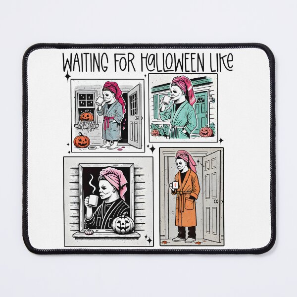 Item preview, Waiting for Halloween Like: Cozy Spooky Autumn Comic Art designed and sold by ChaaiTee.