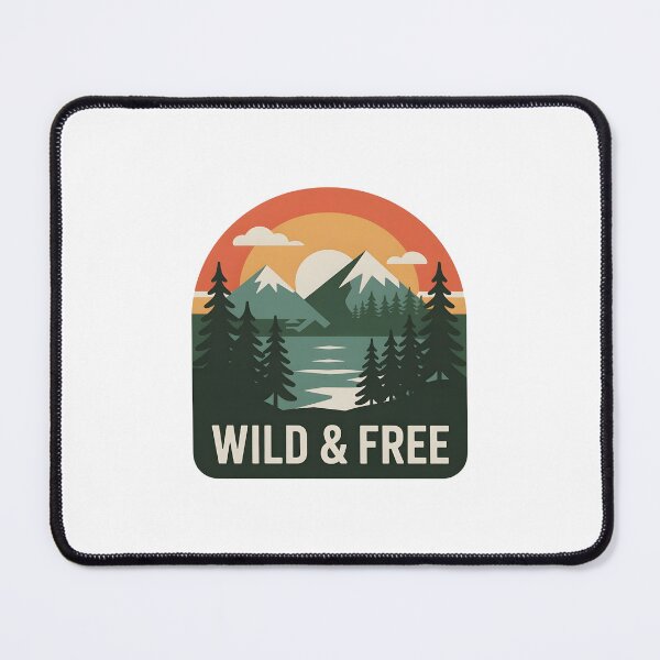 Item preview, Canadian Wild & Free Mountain Sunset Design designed and sold by Paper Drip.