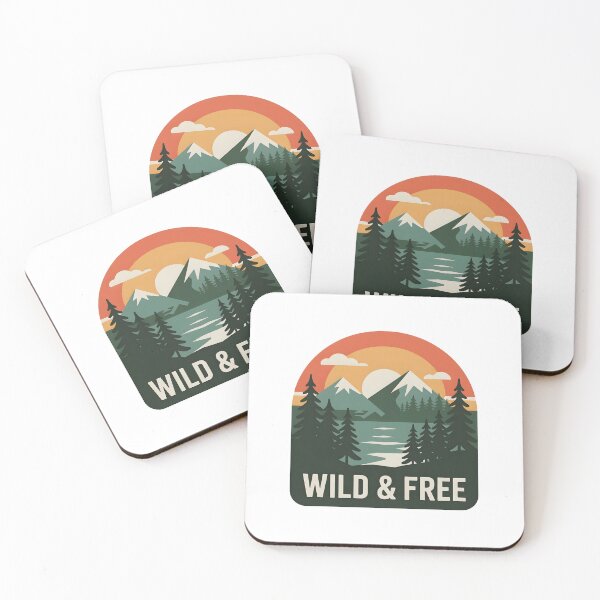 Item preview, Canadian Wild & Free Mountain Sunset Design designed and sold by Paper Drip.