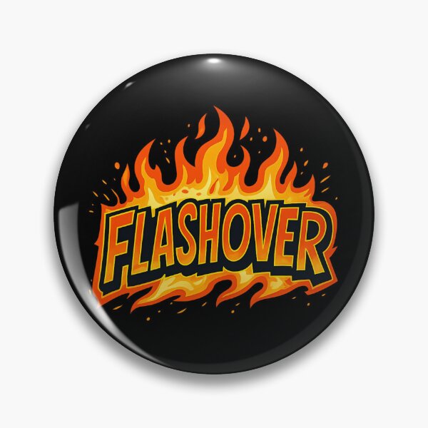 Item preview, Flashover – Firefighter Energy & Flames Design designed and sold by HT-Creative.
