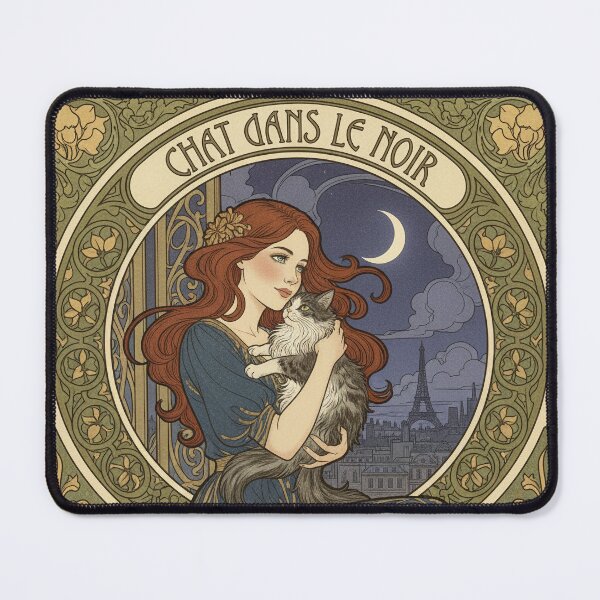 Item preview, Chat Dans le Noir designed and sold by LovesYourStuff.