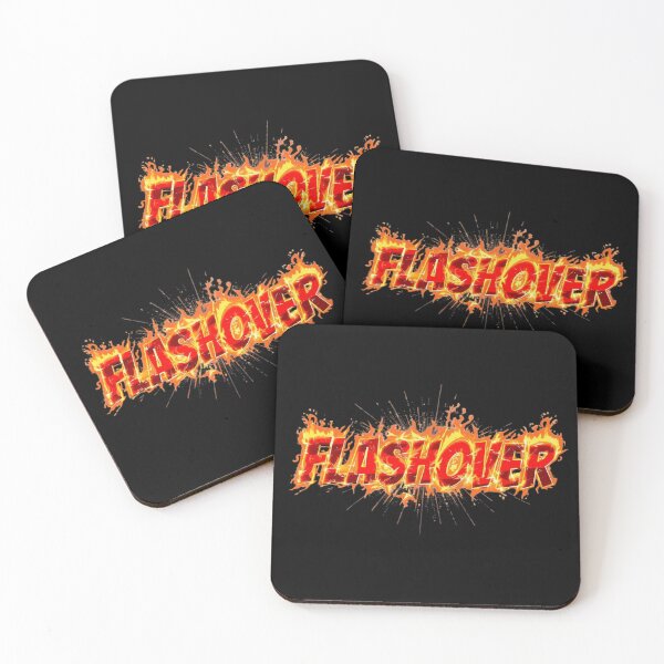 Item preview, Flashover – Firefighter Energy & Flames Design designed and sold by HT-Creative.