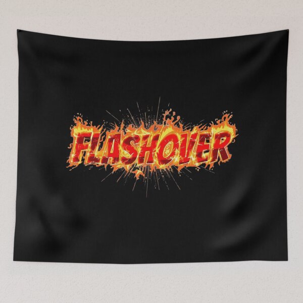 Item preview, Flashover – Firefighter Energy & Flames Design designed and sold by HT-Creative.