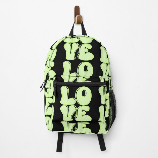 Item preview, Love You Bold Typography - Neon Green designed and sold by SaltedBeachPaperie.
