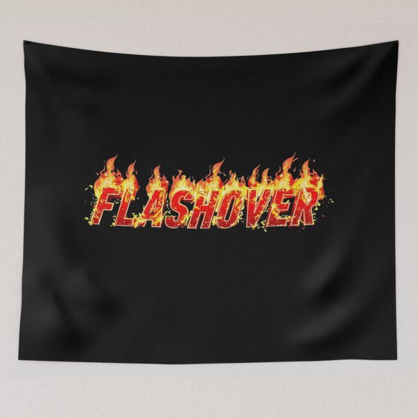 Item preview, Flashover – Firefighter Energy & Flames Design designed and sold by HT-Creative.