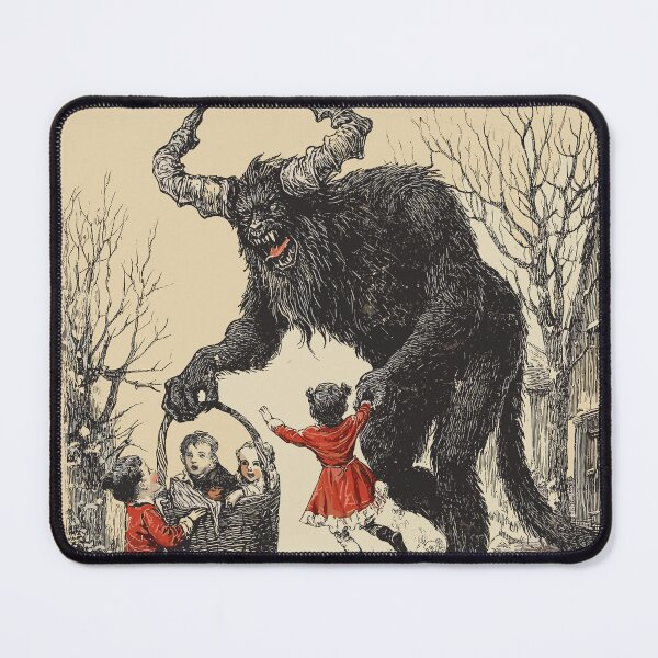 Item preview, The Outlast Trials Krampus Fanart Poster designed and sold by NerdyVampire.