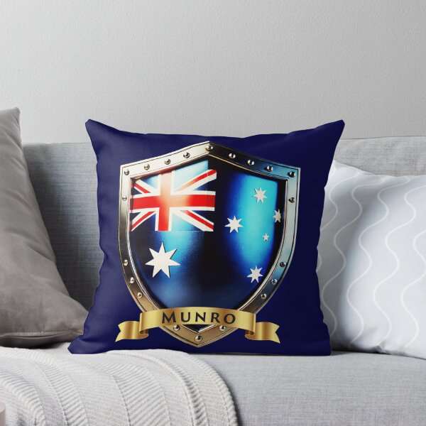 Item preview, Munro Family Australia Shield Heritage Crest of Honour designed and sold by Highlandkings.