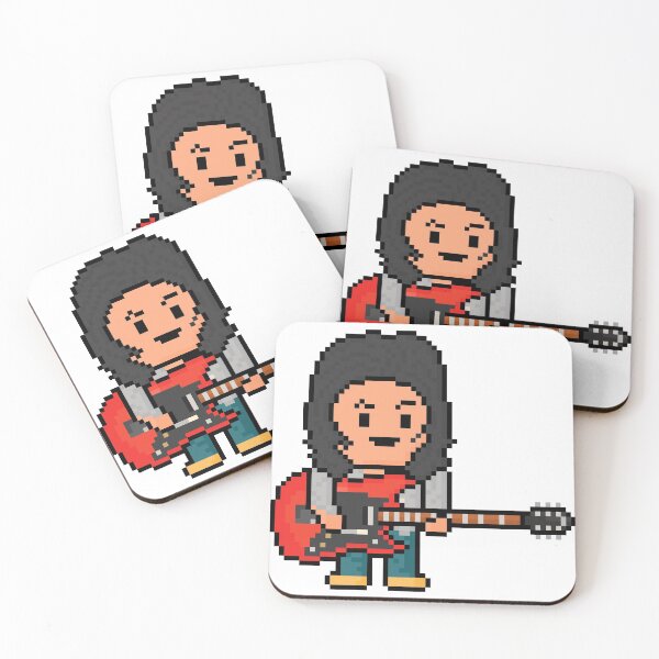 Item preview, Rock Battle Smashing Guitarist with Red Guitar designed and sold by gkillerb.
