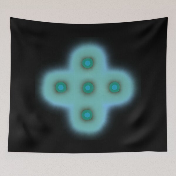 Item preview, Plus 4 Dots Blue designed and sold by jafundo.
