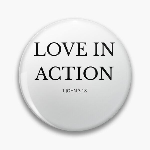 Item preview, LOVE IN ACTION – Christian Faith Design designed and sold by Illustrated Faith.