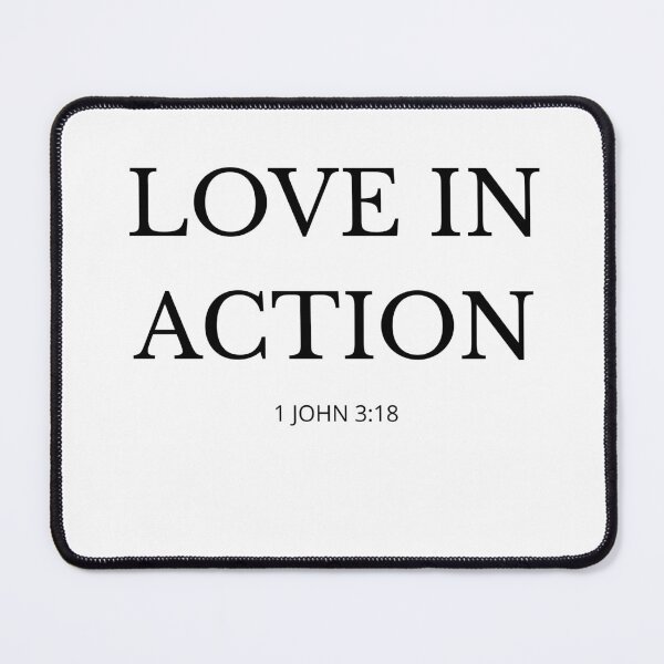 Item preview, LOVE IN ACTION – Christian Faith Design designed and sold by Illustrated Faith.