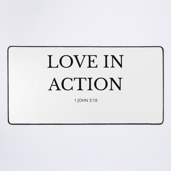 Item preview, LOVE IN ACTION – Christian Faith Design designed and sold by Illustrated Faith.