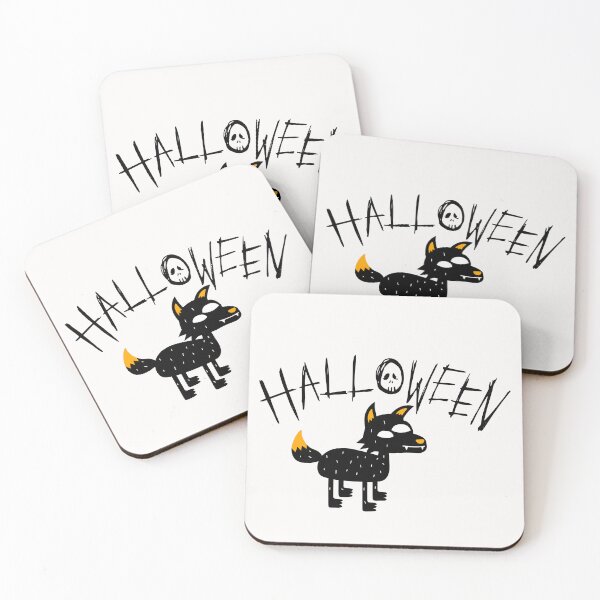 Item preview, Cute Spooky Halloween Wolf designed and sold by Irisabstore.