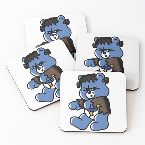 Item preview, Grumpy bear as Frankenstein 2  designed and sold by vilecrocodilez.