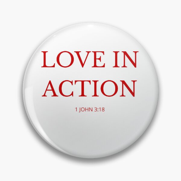 Item preview,  LOVE IN ACTION – Christian Faith Design designed and sold by Illustrated Faith.