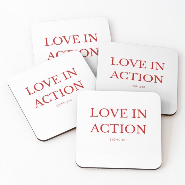 Item preview,  LOVE IN ACTION – Christian Faith Design designed and sold by Illustrated Faith.