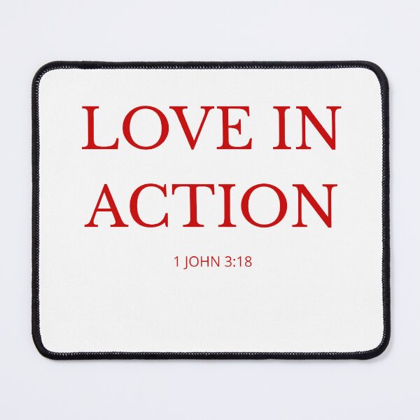 Item preview, LOVE IN ACTION – Christian Faith Design designed and sold by Illustrated Faith.