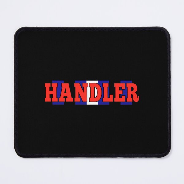 Item preview, PUPPY PLAY HANDLER (outlined text) designed and sold by MyRainbowVibes.