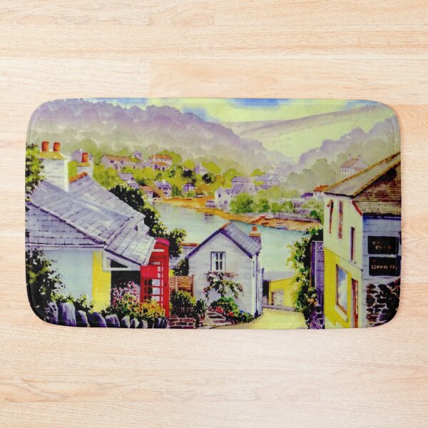 Item preview, Village Hill at Newton Ferrers designed and sold by artsmeow.