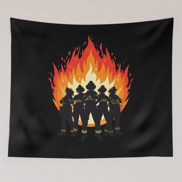Item preview, Flashover – Firefighter Energy & Flames Design designed and sold by HT-Creative.