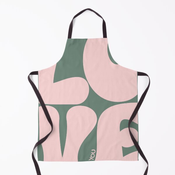 Item preview, Retro Bold Love You Typography - Pink designed and sold by SaltedBeachPaperie.