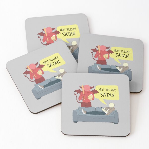 Item preview, Not Today Satan designed and sold by tduffy.