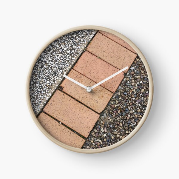 Pavement Three Times Clock