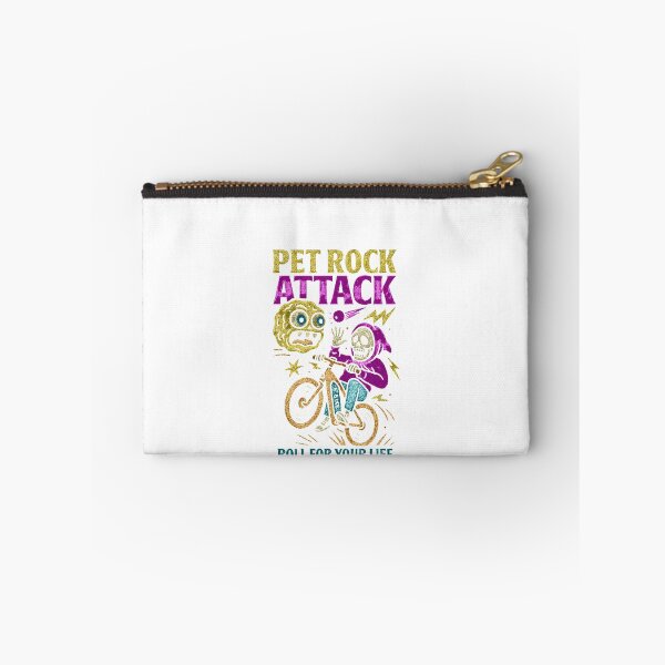 Item preview, Pet Rock Attack – Skeleton E-Bike Halloween Classic T-Shirt designed and sold by inkfluenceart.