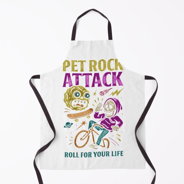 Item preview, Copy of Pet Rock Attack – Skeleton E-Bike BMX Halloween Classic T-Shirt designed and sold by inkfluenceart.