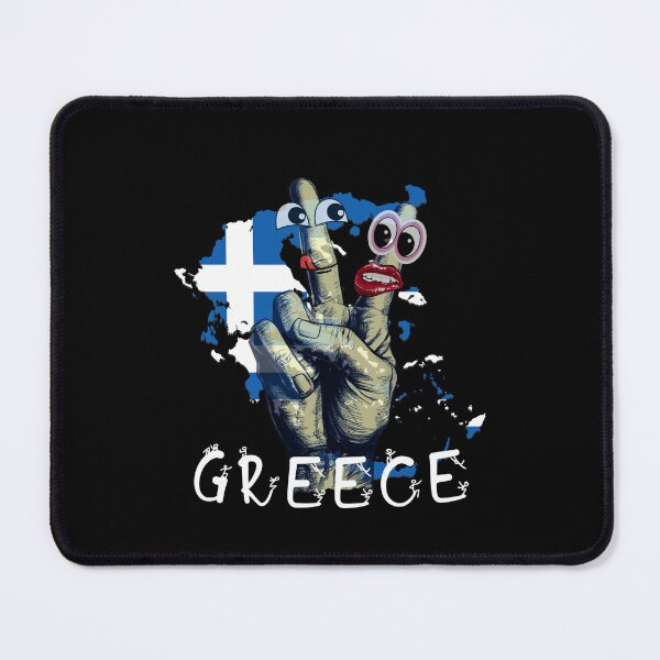 Item preview, PATRIOTIC HAND - PEACE, Make good vibe community - GREECE designed and sold by MJLO STORY TIME.