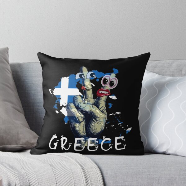Item preview, PATRIOTIC HAND - PEACE, Make good vibe community - GREECE designed and sold by MJLO STORY TIME.