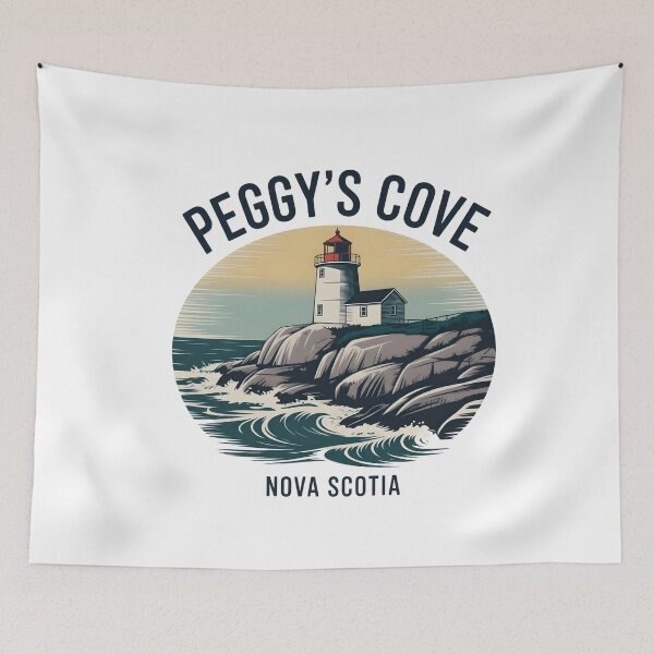 Item preview, Peggy’s Cove Nova Scotia Lighthouse Design designed and sold by Paper Drip.
