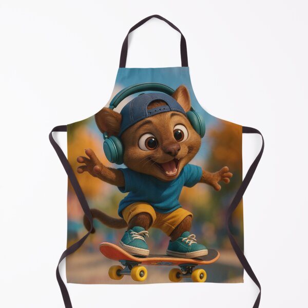 Item preview, Skater Jaguarundi Wildcat designed and sold by Sillytoe.