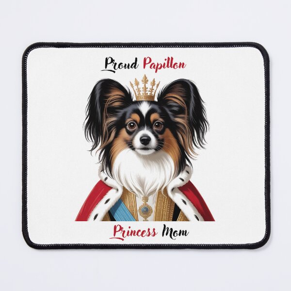 Item preview, Proud Papillon Princess Mom - Potrait of a Papillon designed and sold by Polarctica.
