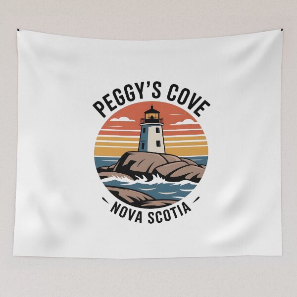 Item preview, Peggy’s Cove Nova Scotia Lighthouse Design designed and sold by Paper Drip.