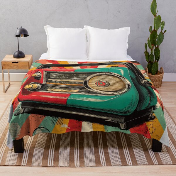 Item preview, Retro Cosmic Radio Burst designed and sold by ForeverPrintsOK.
