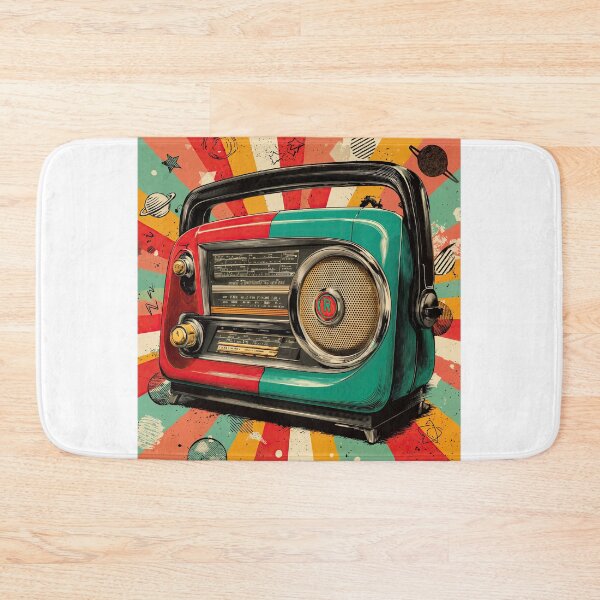 Item preview, Retro Cosmic Radio Burst designed and sold by ForeverPrintsOK.