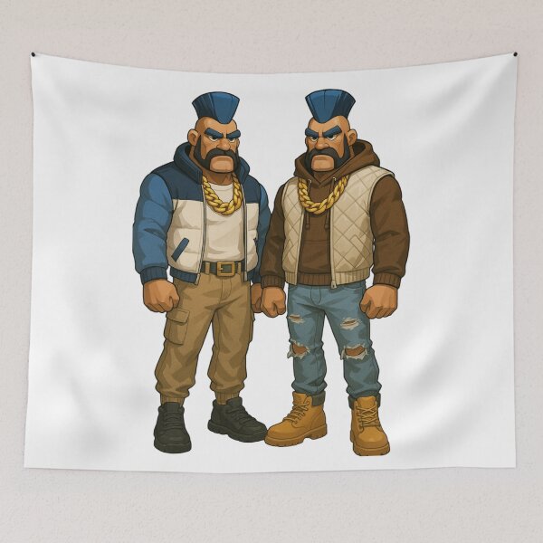 Item preview, Dripped Out Elite Barbarians designed and sold by LookinFreshh.