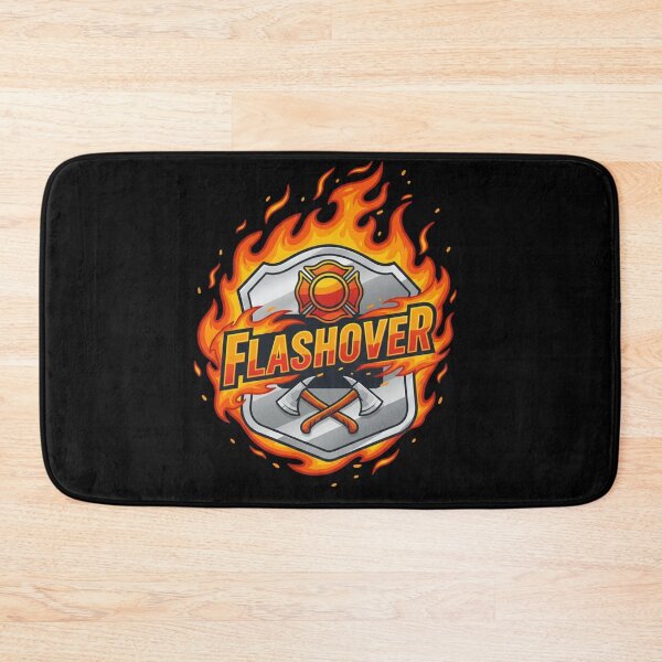 Item preview, Flashover – Firefighter Energy & Flames Design designed and sold by HT-Creative.
