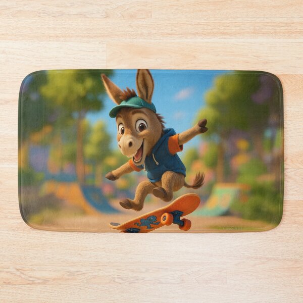 Item preview, Skater Kiang Donkey designed and sold by Sillytoe.