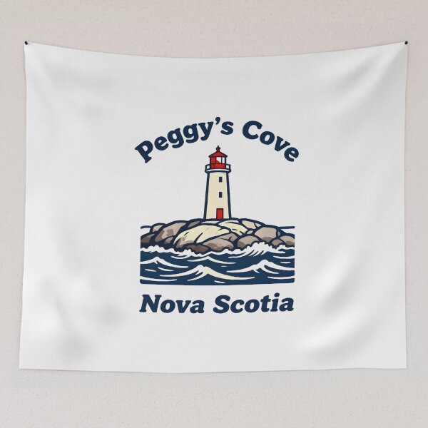 Item preview, Peggy’s Cove Nova Scotia Lighthouse Design designed and sold by Paper Drip.