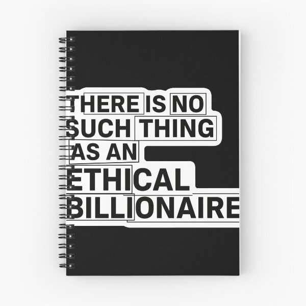 Item preview, No Ethical Billionaire designed and sold by Owcomm.