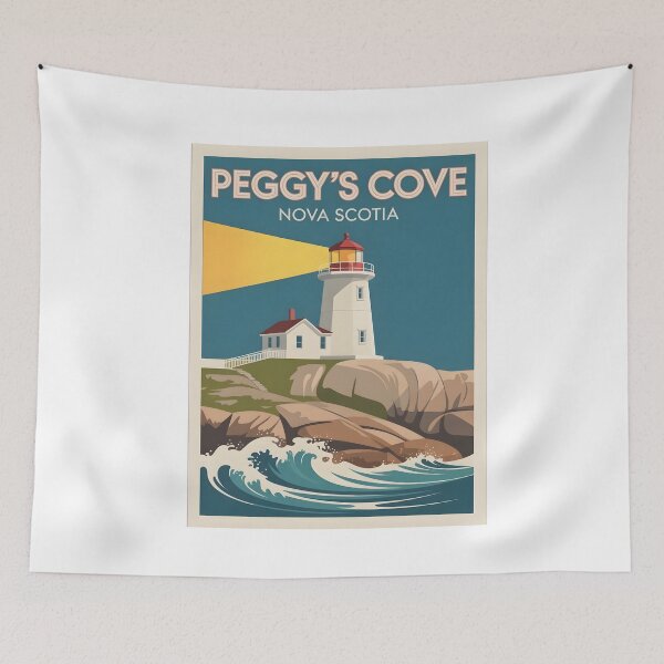 Item preview, Peggy’s Cove Nova Scotia Lighthouse Design designed and sold by Paper Drip.